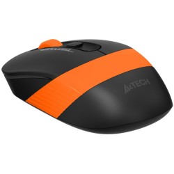 MOUSE A4tech, gaming, wireless, 2.4GHz, optic, 2000 dpi, butoane/scroll 4/1, buton selectare viteza, negru / portocaliu, "FG10 O