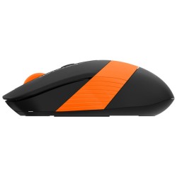 MOUSE A4tech, gaming, wireless, 2.4GHz, optic, 2000 dpi, butoane/scroll 4/1, buton selectare viteza, negru / portocaliu, "FG10 O