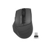 MOUSE A4tech, gaming, wireless, 2.4GHz, optic, 2000 dpi, butoane/scroll 6/1, buton selectare viteza, negru / gri, "FG30 Grey" (t