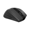 MOUSE A4tech, gaming, wireless, 2.4GHz, optic, 2000 dpi, butoane/scroll 6/1, buton selectare viteza, negru / gri, "FG30 Grey" (t