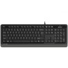 TASTATURA A4TECH, "Fstyler USB", cu fir, 104 taste format standard, USB, negru &amp; gri, "FK10 Grey" (timbru verde 0.8 lei)