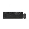 Kit TASTATURA si Mouse A4TECH, "Fstyler FG10+FGK10", wireless, 104 taste format standard, mouse 2000dpi, 4/1 butoane, negru &amp