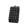 TASTATURA numerica A4TECH Fstyler, 18 taste, USB, 150cm, compact design, black, "FK-13P-BK" (timbru verde 0.8 lei)