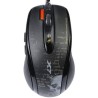 MOUSE A4tech, gaming, cu fir, USB, optic, 3000 dpi, butoane/scroll 4/1, buton selectare viteza, negru, "F5-BK" (timbru verde 0.1