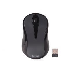 MOUSE A4tech, PC sau NB, wireless, 2.4GHz, optic, 1000 dpi, butoane/scroll 3/1, , gri, "G3-280A-GG" (timbru verde 0.18 lei)