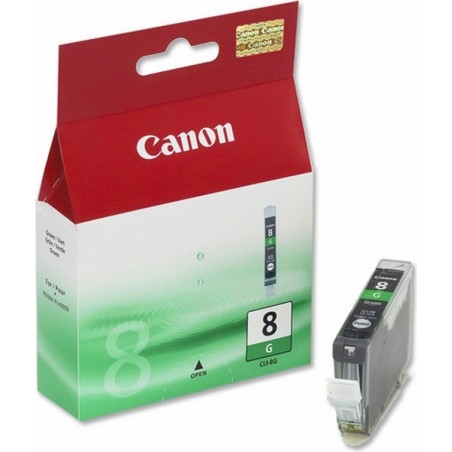 Cartus Cerneala Original Canon Green, CLI-8G, pentru IP6700|Pro 9000, , (timbru verde 0.15 lei), "BS0627B001AA"