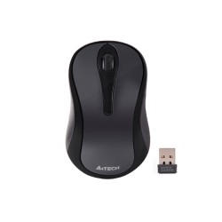 MOUSE A4tech, PC sau NB, wireless, 2.4GHz, optic, 1000 dpi, butoane/scroll 3/1, , gri, "G3-280N-GG" (timbru verde 0.18 lei)