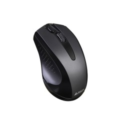MOUSE A4tech, PC sau NB, wireless, 2.4GHz, optic, 1000 dpi, butoane/scroll 3/1, silent click, negru, "G9-500FS-BK" (timbru verde