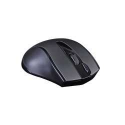 MOUSE A4tech, PC sau NB, wireless, 2.4GHz, optic, 1000 dpi, butoane/scroll 3/1, silent click, negru, "G9-500FS-BK" (timbru verde