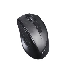 MOUSE A4tech, PC sau NB, wireless, 2.4GHz, optic, 2000 dpi, butoane/scroll 5/1, buton selectare viteza, negru, "G9-730FX-BK" (ti