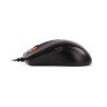 MOUSE A4tech, PC sau NB, cu fir, USB, optic, 1600 dpi, butoane/scroll 7/1, buton selectare viteza, negru, "N-70FX-BK" (timbru ve