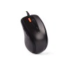 MOUSE A4tech, PC sau NB, cu fir, USB, optic, 1600 dpi, butoane/scroll 7/1, buton selectare viteza, negru, "N-70FX-BK" (timbru ve