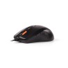 MOUSE A4tech, PC sau NB, cu fir, USB, optic, 1600 dpi, butoane/scroll 7/1, buton selectare viteza, negru, "N-70FX-BK" (timbru ve