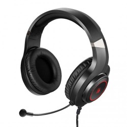 CASTI A4TECH Bloody gaming, cu fir, tip standard, utilizare multimedia (PC and more), microfon pe casca, iluminare, negru, jack 