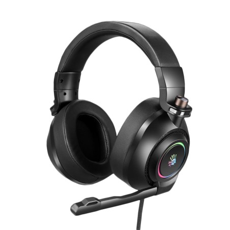 CASTI A4TECH Bloody gaming, cu fir, tip standard, utilizare multimedia (PC and more), microfon pe casca, 7.1 virtual sound, ilum