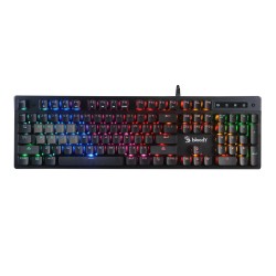 TASTATURA A4TECH - gaming, "Bloody gaming", cu fir 1.8m, 106 taste, format standard , taste cu membrana Mecha-Like, iluminare, U