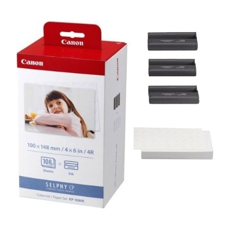 Film TTR  Original Canon Color, KP-108, pentru CP-100|200|300|330|400|500|1000|1200|1300, 108f, incl.TV 0 RON, "AJ3115B001AA"