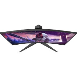 MONITOR AOC 24" gaming, refresh 165Hz, VA, Full HD (1920 x 1080), Wide, curbat, 250 cd/mp, 1 ms, VGA, HDMI x 2, DisplayPort, "C2