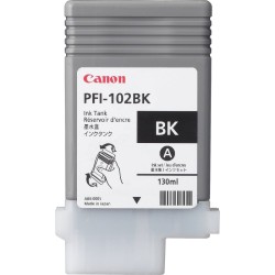 Cartus Cerneala Original Canon Black, PFI-102B, pentru LP17|LP24|iPF500|iPF6X0|iPF7X0, , (timbru verde 0.15 lei),NOPP, "CF0895B0
