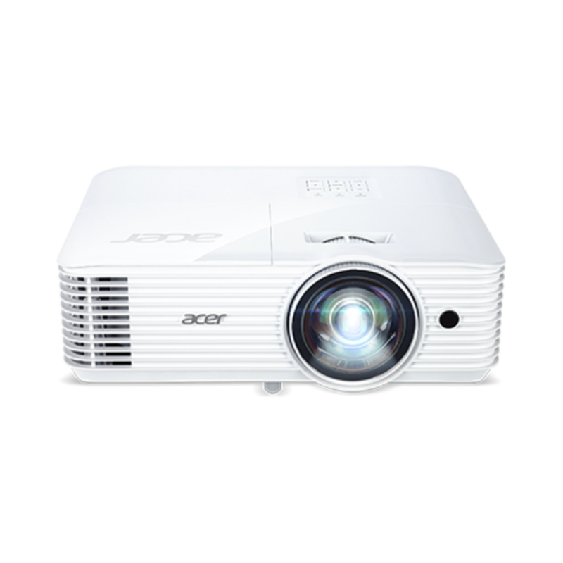 PROIECTOR ACER S1286H, lampa DLP, 3500 lumeni, rezolutie XGA (1024 x 768), contrast 20.000 : 1, VGA, HDMI, USB 2.0, Audio RCA x 