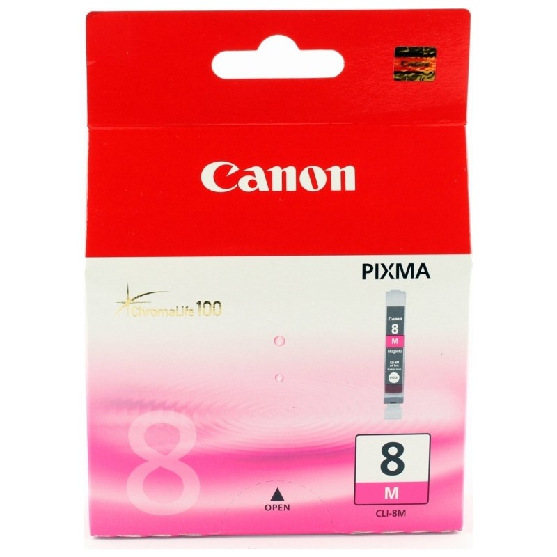 Cartus Cerneala Original Canon Magenta, CLI-8M, pentru IP4200, , (timbru verde 0.15 lei), "BS0622B001AA"