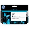 Cartus Cerneala Original HP Matte Black, nr.730, pentru Designjet T1600|Designjet T1700|Designjet T2600, 130ml, (timbru verde 0.