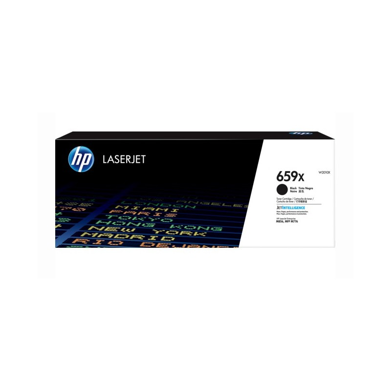 Toner Original HP Black, nr.659X, pentru Color LaserJet Enterprise M856|MFP M776 series, 34K, (timbru verde 1.2 lei) , "W2010X"