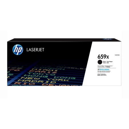 Toner Original HP Black, nr.659X, pentru Color LaserJet Enterprise M856|MFP M776 series, 34K, (timbru verde 1.2 lei) , "W2010X"