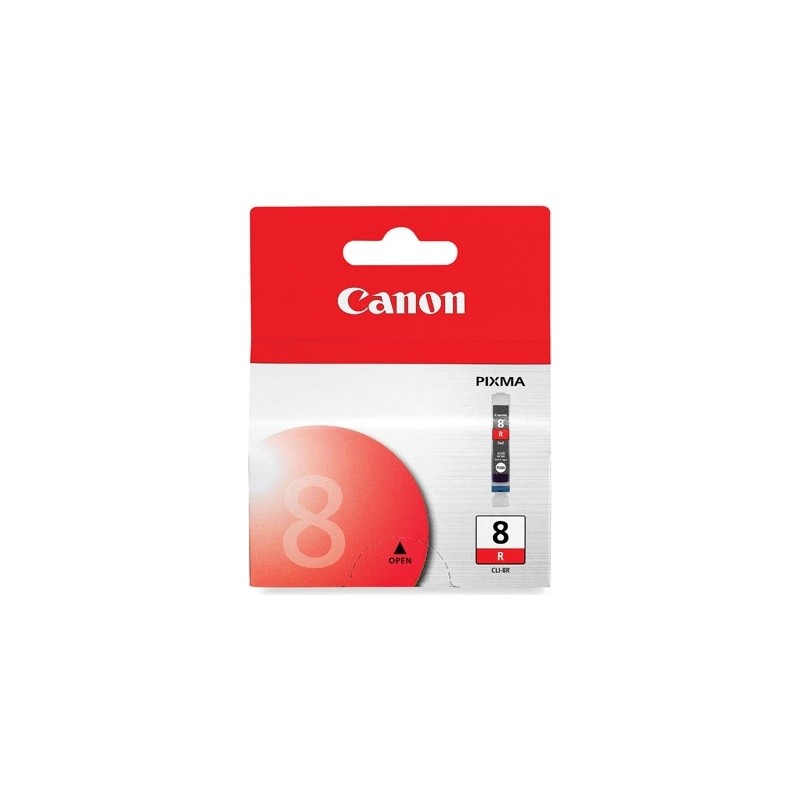 Cartus Cerneala Original Canon Red, CLI-8R, pentru IP6700|Pro 9000, , (timbru verde 0.15 lei), "BS0626B001AA"