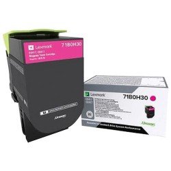 Toner Original Lexmark Magenta, 71B0H30, pentru CS417|CX417, 3.5K, (timbru verde 1.2 lei) , "71B0H30"