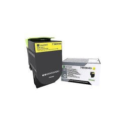Toner Original Lexmark Yellow, 71B0H40, pentru CS417|CX417, 3.5K, (timbru verde 1.2 lei) , "71B0H40"