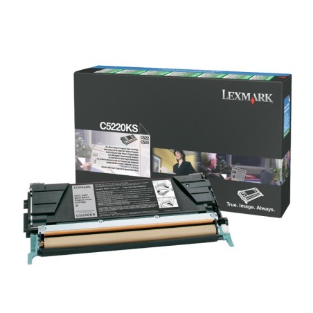 Toner Original Lexmark Black, C5220KS, pentru C522|C524|C530|C532|C534, 4K, (timbru verde 1.2 lei) , "C5220KS"