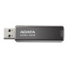 MEMORIE USB 2.0 ADATA 64 GB, retractabila, carcasa metalica, negru, "AUV260-64G-RBK" (timbru verde 0.03 lei)