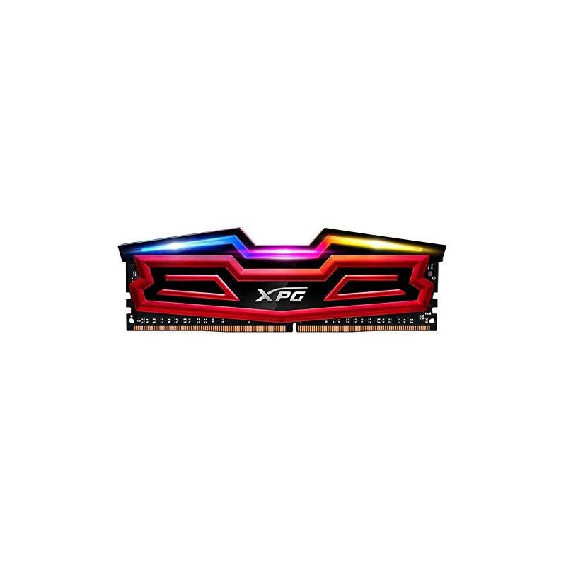Memorie DDR Adata - gaming DDR4 8 GB, frecventa 3000 MHz, 1 modul, radiator, iluminare RGB, "AX4U300038G16-SRS"