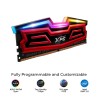Memorie DDR Adata - gaming DDR4 8 GB, frecventa 3000 MHz, 1 modul, radiator, iluminare RGB, "AX4U300038G16-SRS"