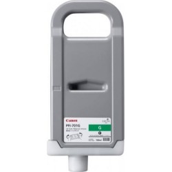 Cartus Cerneala Original Canon Green, PFI-701G, pentru IPF 8000|8100|9000|9100, , (timbru verde 0.15 lei),NOPP, "CF0907B001AA"