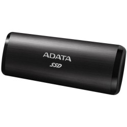 SSD extern ADATA SE760, 512 GB, USB Type C, 3D Nand Flash, R/W: 1000 MB/s, "ASE760-512GU32G2BK" (timbru verde 0.18 lei)