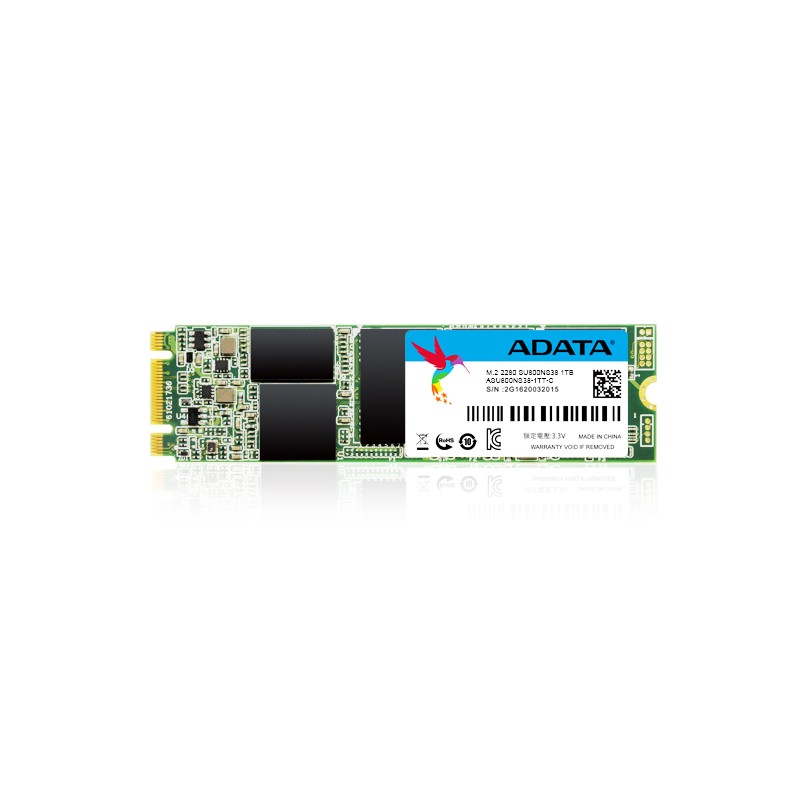 SSD ADATA, Ultimate SU800, 1TB, M.2, S-ATA 3, 3D Nand, R/W: 560 MB/s/520 MB/s MB/s, "ASU800NS38-1TT-C"