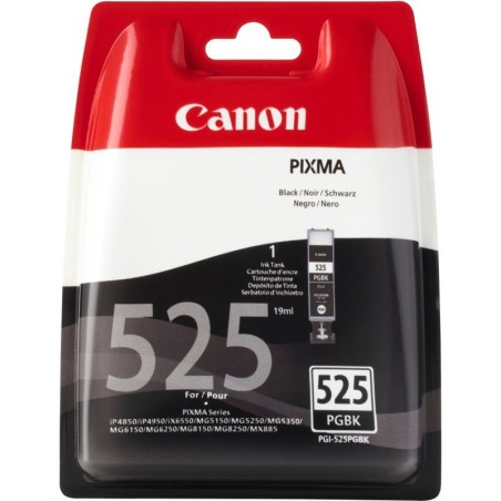 Cartus Cerneala Original Canon Black, PGI-525B, pentru Pixma IP4850|IP4950|IX6550|MG5150|MG5250|MG5350|MG6150|MG6250|MG8150|MG82