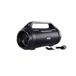 BOXE portabile AKAI, compact 2.0, RMS 15W, Bluetooth, conector Bluetooth, Jack 3.5mm, USB, negru, "ABTS-50" (timbru verde 4.00 l