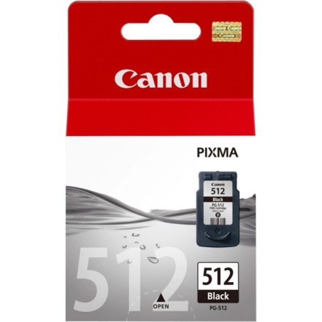 Cartus Cerneala Original Canon Black, PG-512, pentru Pixma IP2700|MP230|MP240|MP250|MP260|MP270|MP280|MP282|MP480|MP490|MP495|MX