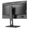 MONITOR AOC 23.8 inch, Multimedia, IPS, WQHD (2560 x 1440), Wide, 250 cd/mp, 4 ms, HDMI, VGA, DisplayPort, "24P2Q" (timbru verde