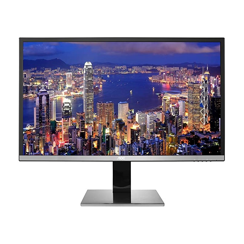 MONITOR AOC 31.5 inch, Multimedia, MVA, 4K UHD (3840 x 2160), Wide, 300 cd/mp, 4 ms, HDMI, DVI, VGA, DisplayPort, "U3277PWQU" (t