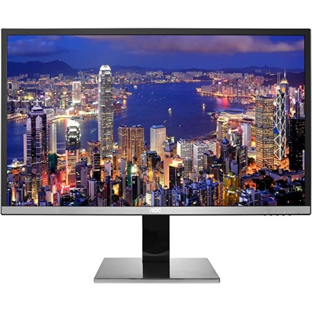 MONITOR AOC 31.5 inch, Multimedia, MVA, 4K UHD (3840 x 2160), Wide, 300 cd/mp, 4 ms, HDMI, DVI, VGA, DisplayPort, "U3277PWQU" (t