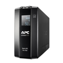 UPS APC "Back-UPS", Line int., mini Tower, AVR, IEC x 6, display LCD, back-up 11 - 20 min. "BR900MI" (timbru verde 11 lei)