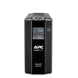 UPS APC "Back-UPS", Line int., mini Tower, AVR, IEC x 6, display LCD, back-up 11 - 20 min. "BR900MI" (timbru verde 11 lei)