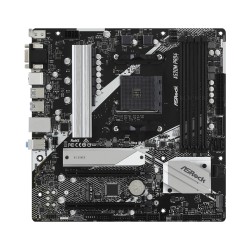 PLACA de BAZA Asrock "A520M PRO4", skt AM4, mATX, AMD A520, 4 x DDR4, max. 128 GB, 4 x SATA, 2 x M.2, 7.1, "A520M PRO4"