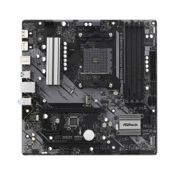 PLACA de BAZA Asrock "B550M PHANTOM GAM4", skt AM4, mATX, AMD B550, 4 x DDR4, max. 128 GB, 4 x SATA, 2 x M.2, 7.1, "B550M PHANTO