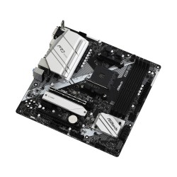 PLACA de BAZA Asrock "B550M PRO4", skt AM4, mATX, AMD B550, 4 x DDR4, max. 128 GB, 6 x SATA, 2 x M.2, 7.1, "B550M PRO4"