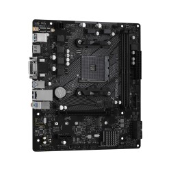 PLACA de BAZA Asrock "B550M-HDV", skt AM4, mATX, AMD B550, 2 x DDR4, max. 64 GB, 4 x SATA, 1 x M.2, 7.1, "B550M-HDV"
